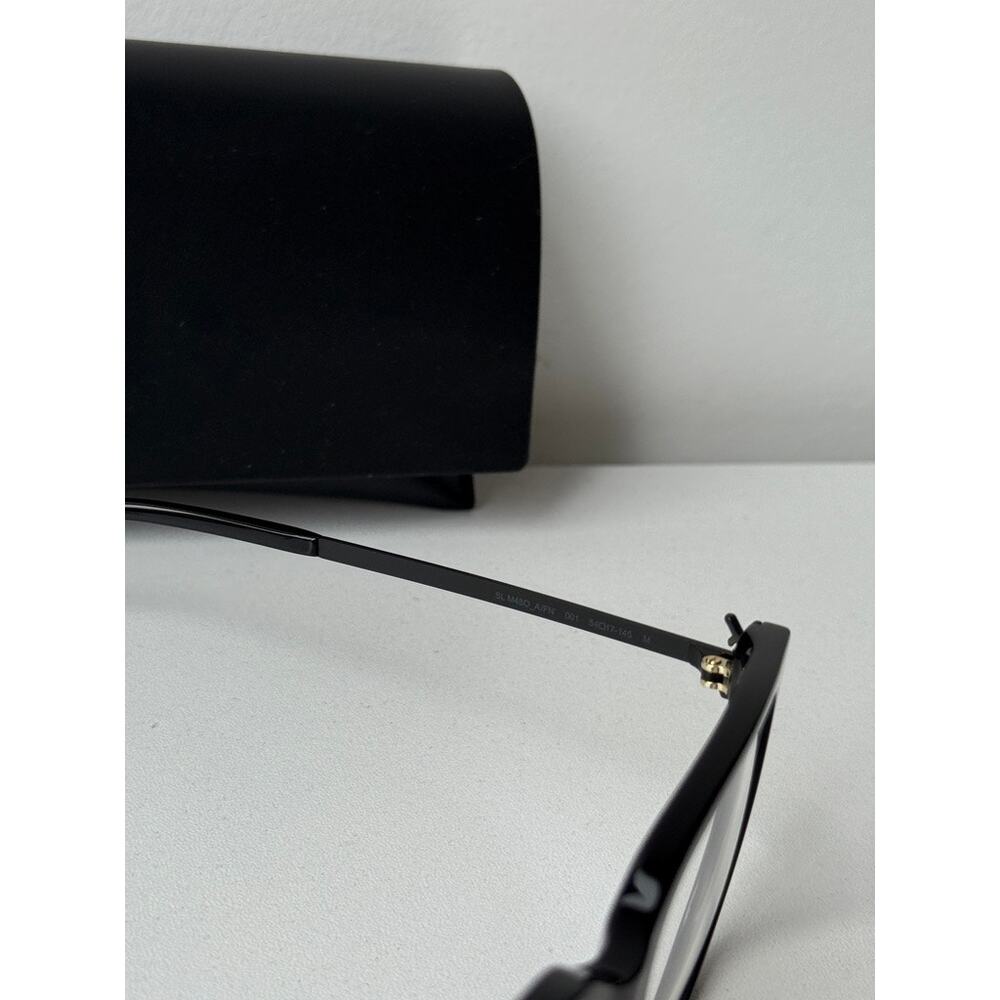 NEW Saint Laurent SL M48O_A/FN OPT Black Eyeglasses Frames - Picture 7 of 7